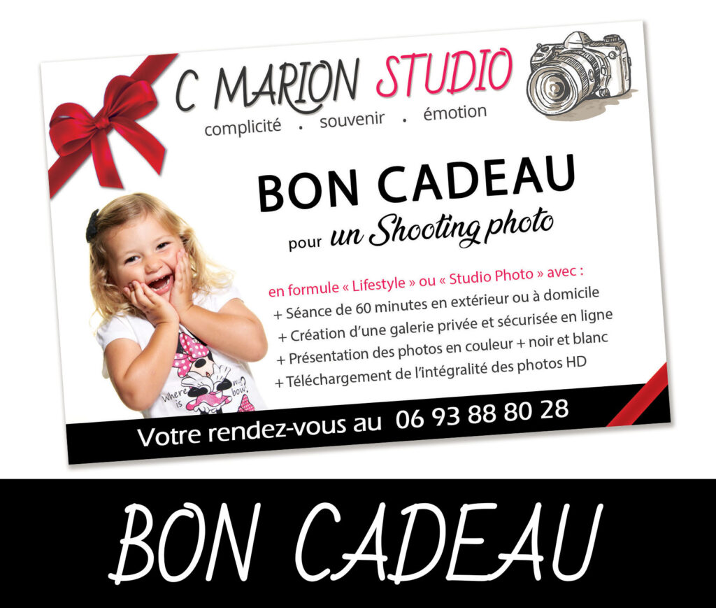bon cadeau photo